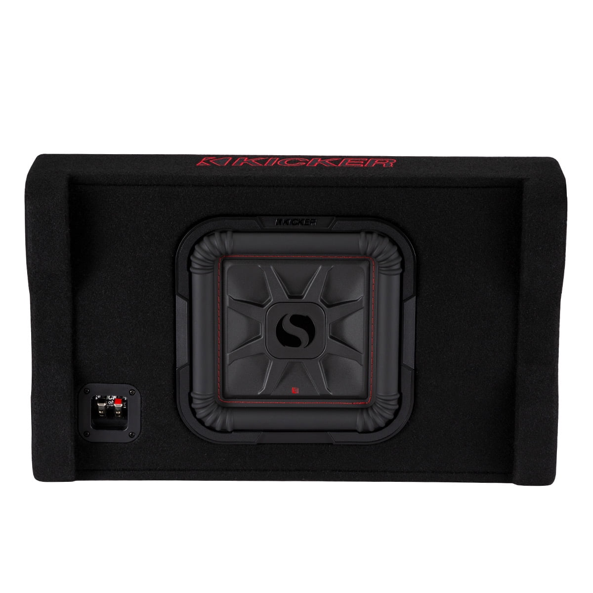 Kicker Solo-Baric L7TDF Down-Firing 102-Ohm Subwoofer Loaded Enclosure