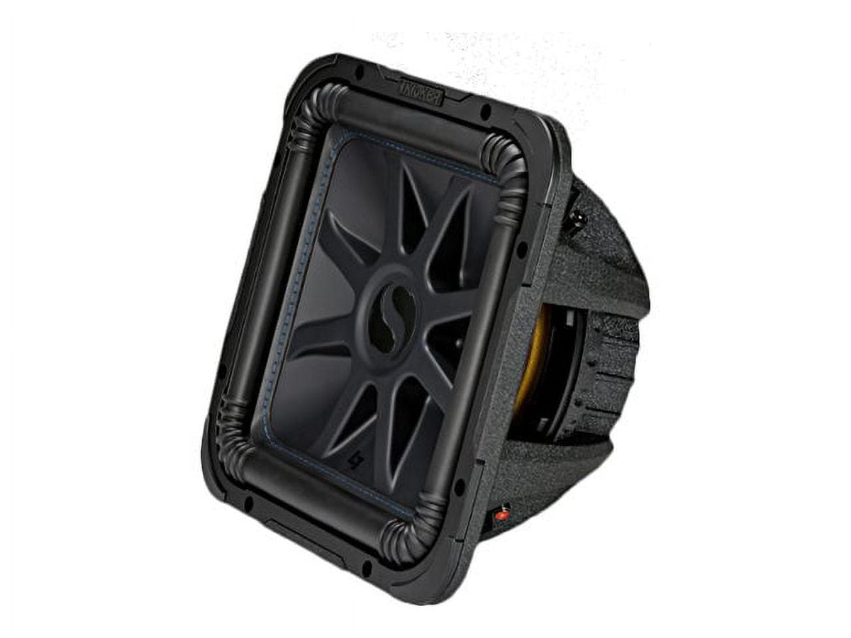 Kicker Solo-Baric L7S 1500W 122 Ohm DVC Sealed or Ported Square Subwoofer