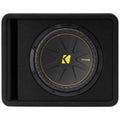 Kicker 50VCWC124 CompC 12600-Watts Peak Subwoofer 4-Ohm Vented Sub Box