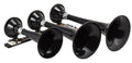 Kleinn 12V Automotive Triple Train Horn for Trucks Cars, Black