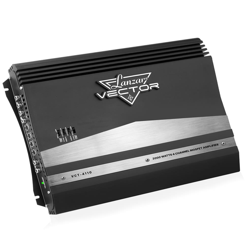 LANZAR VCT4110 2000W 4-Channel High Power MOSFET Car Audio Amplifier Amp
