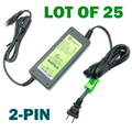 LOT OF 25 NEW Genuine 72W EPS17R0-15 AC DC Adapter 25.2V 2.86A 2-Pin Tip