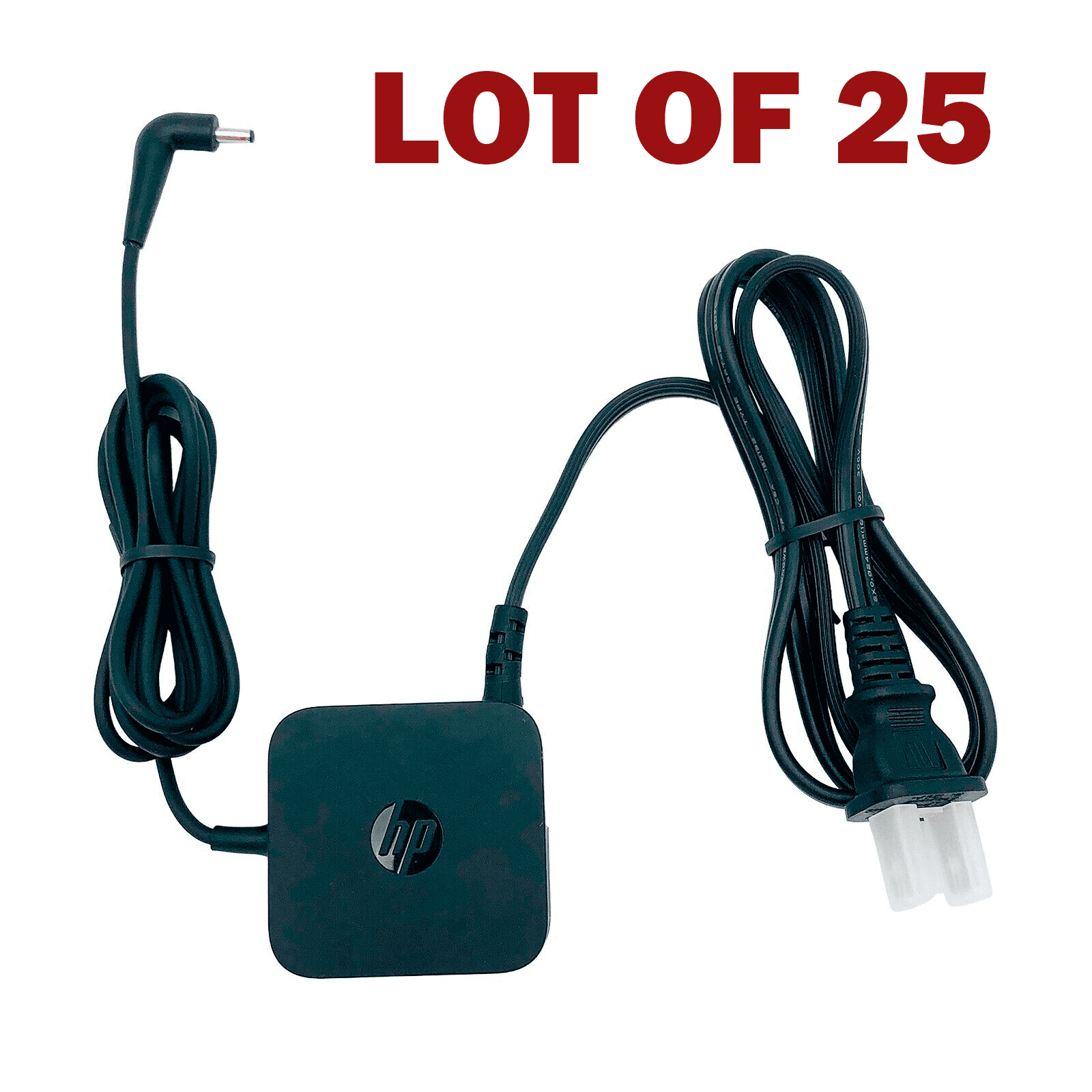 LOT OF 25 NEW OEM HP 18W AC Adapter WAE009 Power Supply 12V 1.5A 3.0*1.1mm w/PC