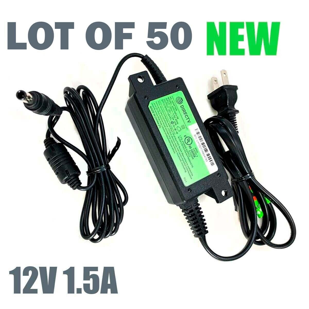 Lot of 50 Genuine DIRECTV EPS10R4-08 AC Adapter Power Supply 12V 1.5A 18W OEM