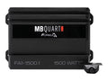 MB Quart Formula Monoblock Class D 1,500W Car Audio Amplifier, Black