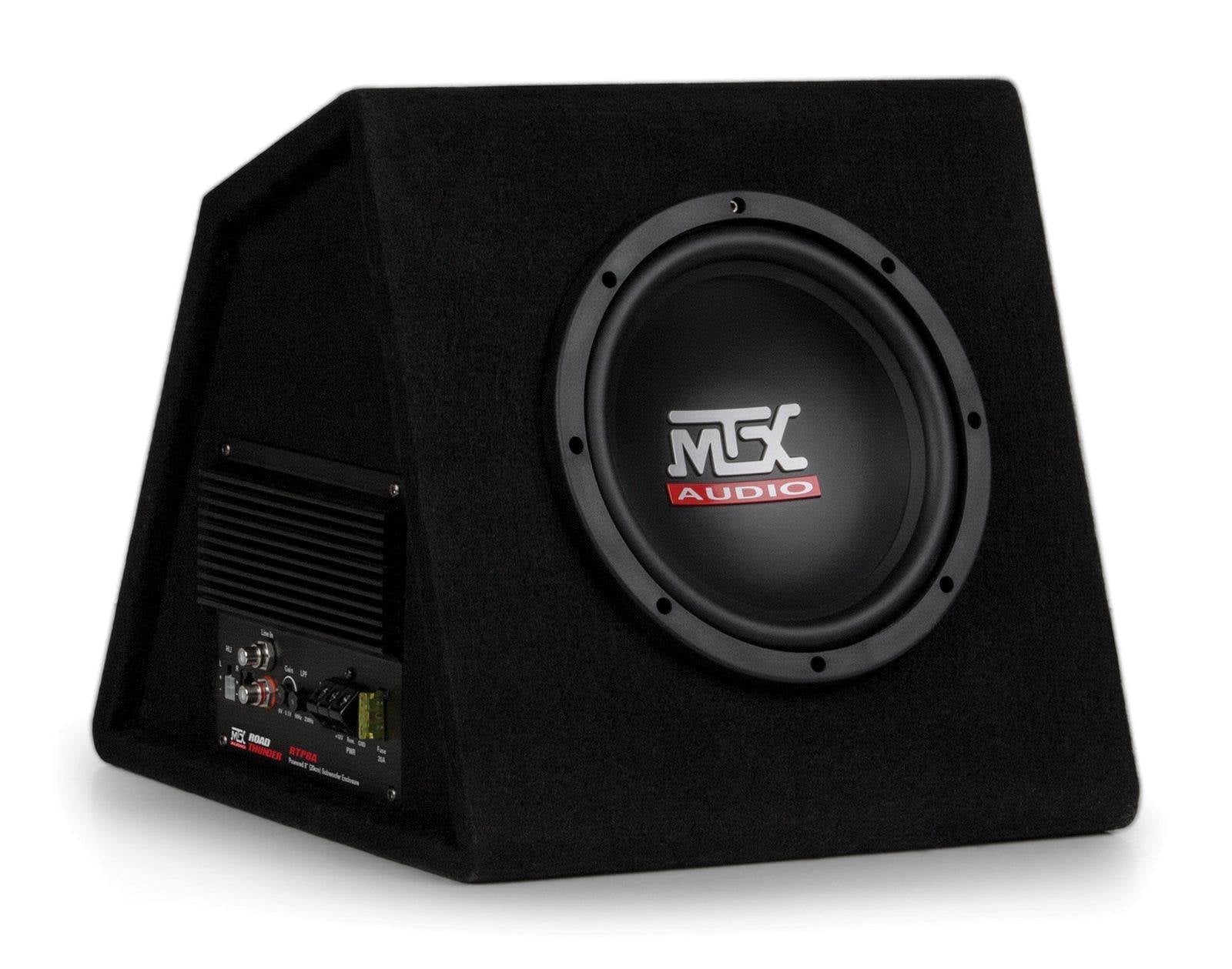 MTX AUDIO RTP8A 8120W Car Loaded Subwoofer Enclosure Amplified Box Vented