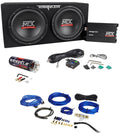 MTX Terminator TNP212D2 Dual 12¡± Subwoofers+Enclosure+Amp Kit+2 Farad Capacitor