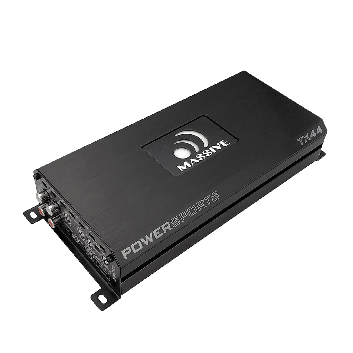 Massive Audio TX44 Trident Series Powersports 120-Watt-RMS X 4 At 4 Ohms 4-Channel Class AB Marine Amp With Bluetooth
