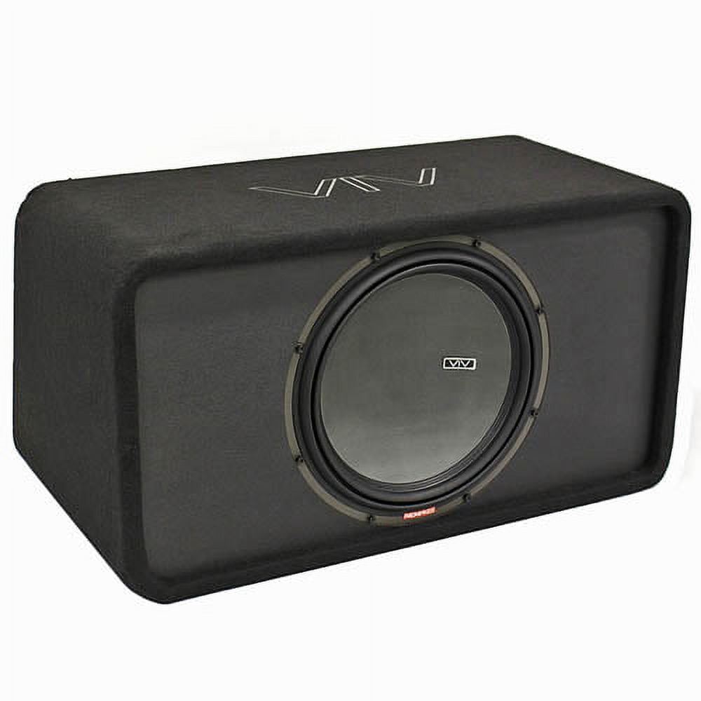 Memphis Audio 14Subwoofer Loaded Ported Enclosure 4400W Max 1 Ohm VIVE14S1