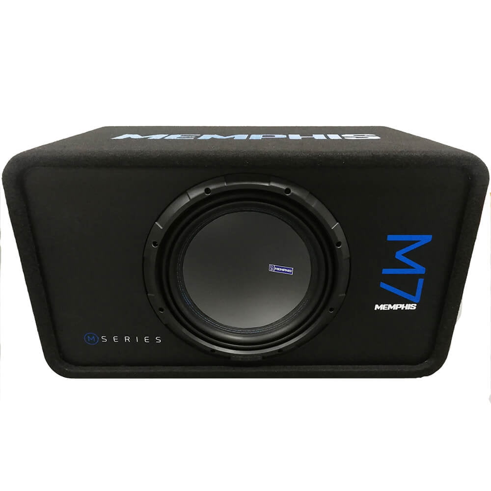 Memphis Audio M7E12S1 Single 12 inch M7 Loaded Subwoofer Enclosure