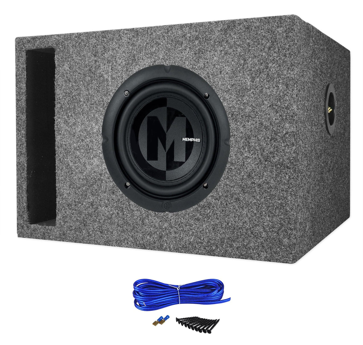 Memphis Audio PRX624 6.5300 Watt Car Audio Subwoofer+Vented Sub Box Enclosure