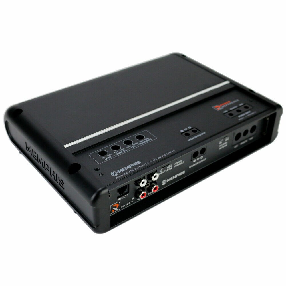 Memphis PRX600.1V 600W RMS Power Reference Series Class-D Monoblock Amplifier with Bass Remote