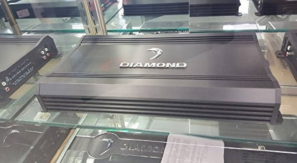 Diamond Audio D3400.4 400W 4-Channel Class A/B Vehicle Audio Amplifier, 10 lbs