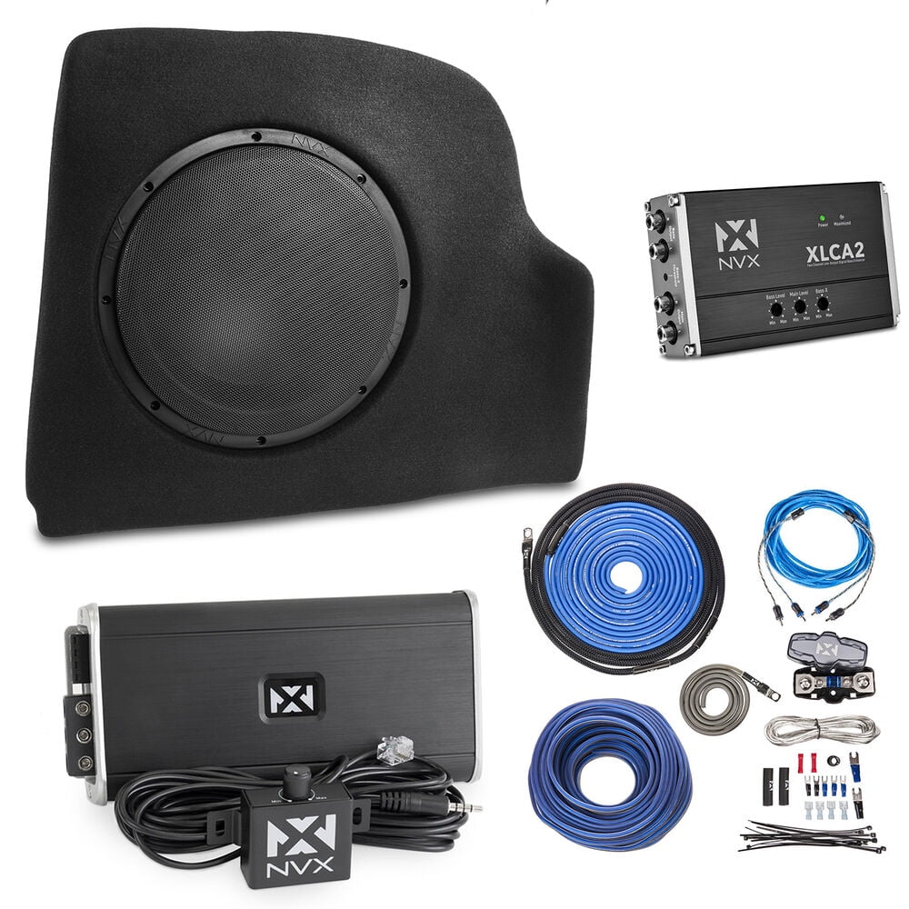 NVX BE-TOYHIG3-VS102 Car Subwoofer Bass Package 2014-2019 Toyota Highlander 10500W RMS 41.63 lbs