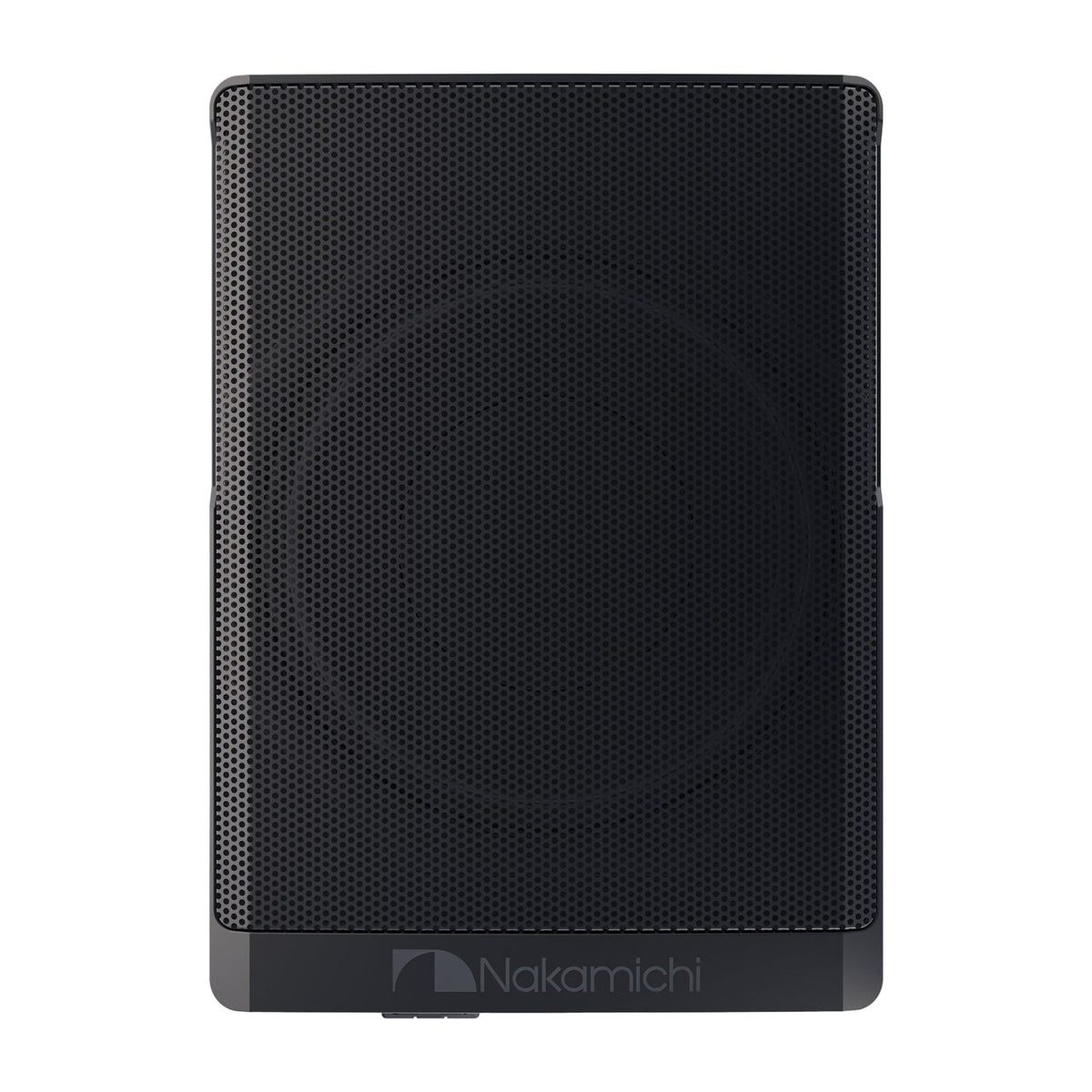 Nakamichi NM-NBF20.0A NBF20.0A 8-In. 650-Watt Peak Power Active Under-Seat Subwoofer with Wired Remote