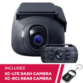 New DroneMobile XC-LTE High-Display Quality (1440p) XC Dash Camera w/ XC-RC1 Rear Camera