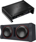 New Kenwood P-XW1221DHP Dual 12Preloaded Subwoofer Enc. and X502-1 Mono Amplifier