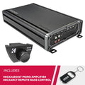 New Kicker 46CXA12001T Mono Subwoofer Amplifier & 46CXARCT Dash-Mount Wired Remote