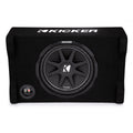 New Kicker 48CDF124 Comp 12Down-Firing Loaded Subwoofer Enclosure