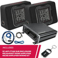 New Kicker Pair of 46TL7T122 12Subwoofer w/ Enclosure & 46CXA8001T Amp & Amp Kit