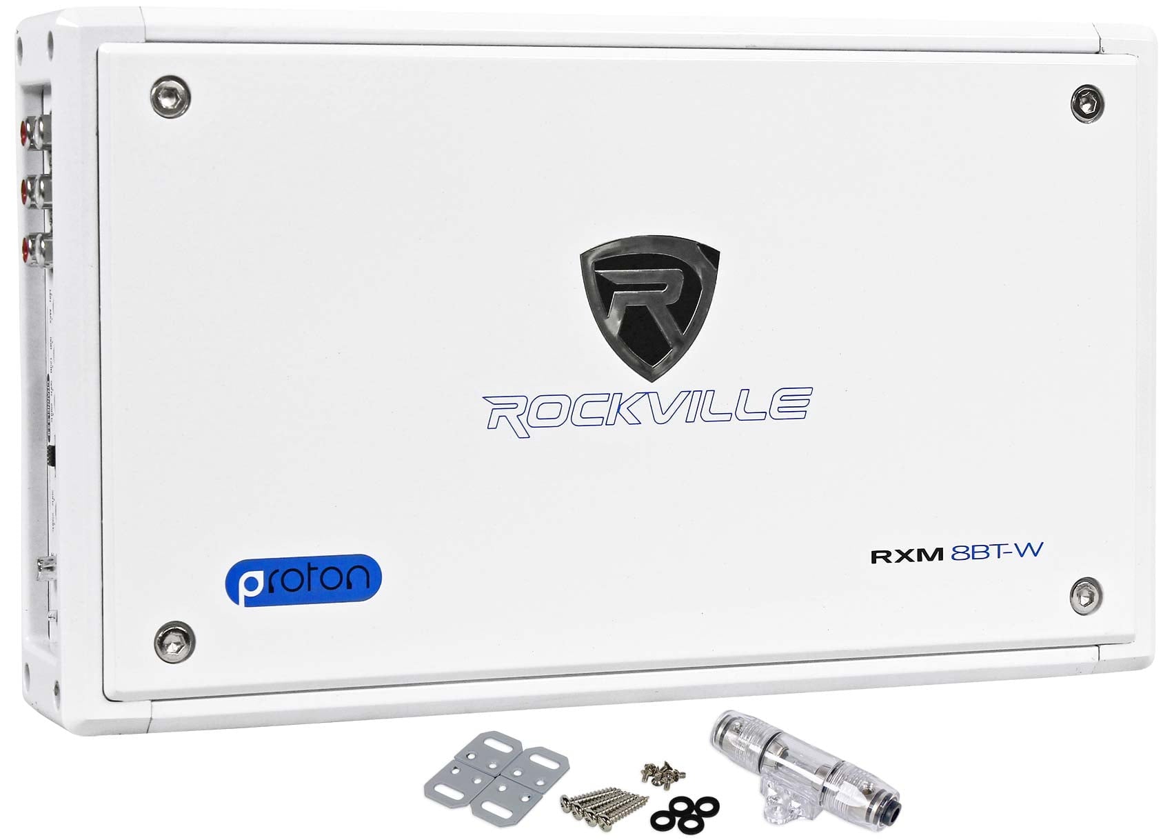 Rockville RXM8BTW 8 Channel 1500 Watt Bluetooth Car Stereo Amplifier Amp