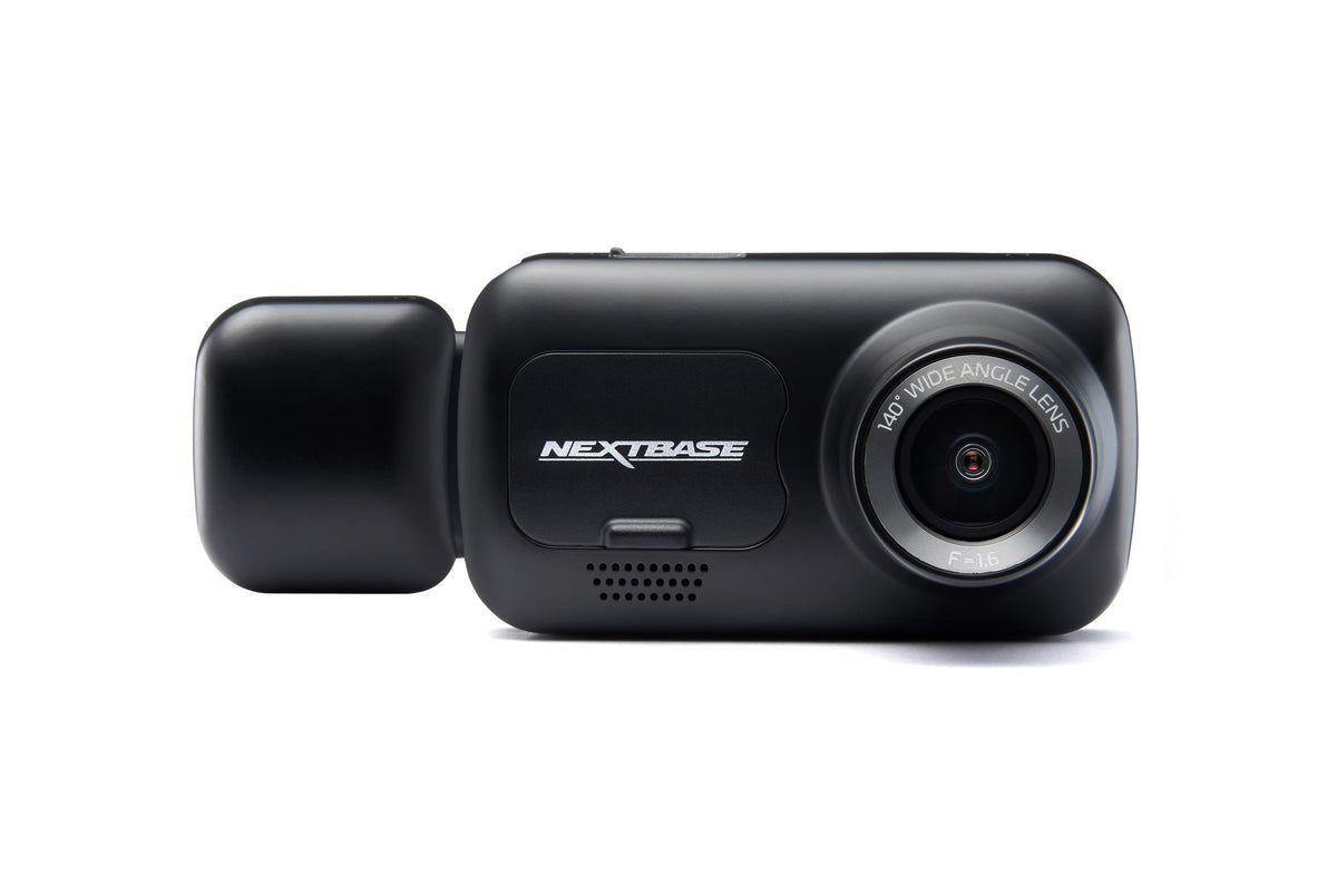 Nextbase 222X Compact Dual Dash Cam Front & Rear 2.5HD IPS Screen, 1080p Full HD, 6 Layer Lens, Black, 0.17 lbs assembled.