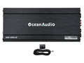 OceanAudio OAE-1200.1D Class D Monoblock Power Vehicle Audio Amplifier, Black