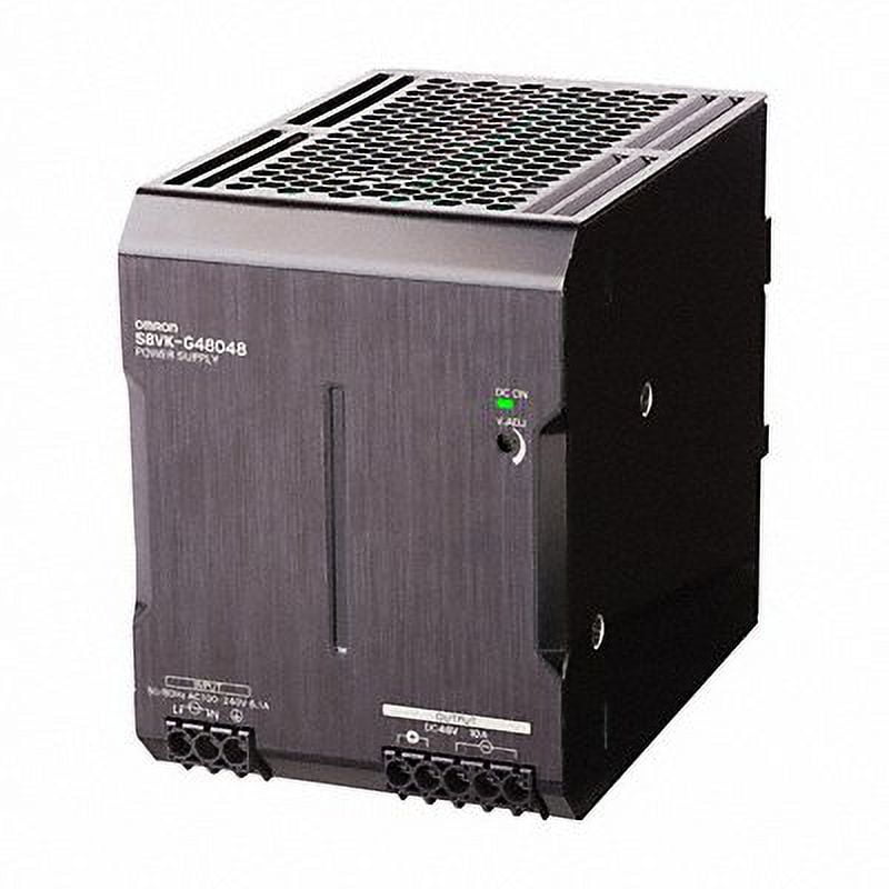 Omron DC Power Supply,48VDC,10A,50/60Hz S8VK-G48048