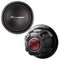 PIONEER TS-A301S4 - Powerful 12-inch Subwoofer, 1600 Watts Peak Power, Single 4 Ohm Voice Coil for a Powerful Bass Pack of 2