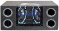 PYRAMID BNPS122 121200W Car Audio Sub Box Subwoofer Bandpass Box Subs