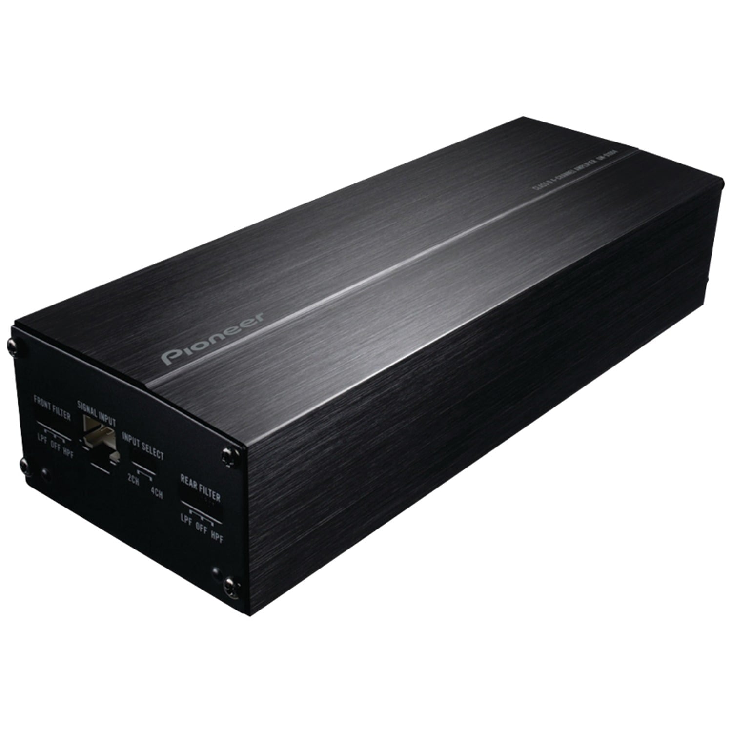 Pioneer 4-Channel - Class D, 400w Max Power - Compact Bridgeable Amplifier