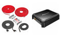 Pioneer GM-DX871 + Belva BAK42 1600 Watts Class D Mono Amplifier w/ Gold-plated RCA Terminals and Bass Boost Remote + Belva 4 Gauge Amp Wiring kit