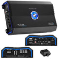 Planet Audio PL2000.1M Monoblock Amplifier 2000 Watts Class A/B Remote Control