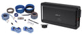 Polk Audio PAD5000.5 5-Channel 900w RMS 2-Ohm Car Amplifier+Amp Kit PA D5000.5