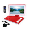 Portable VCD DVD CD MP3 MP4 USB Player HD 9 Inch Screen Card U Disk Playback And Video Input Output FM Radio Speakers ,Multimedia Supported
