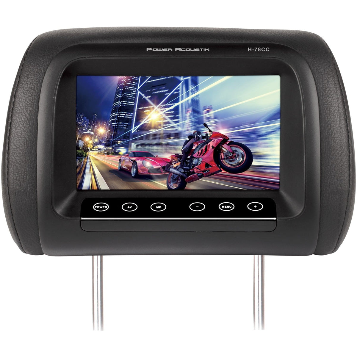 Power Acoustik 10.1-In Ceiling Mounted Monitor with Built-in DVD, USB/SD & MHL