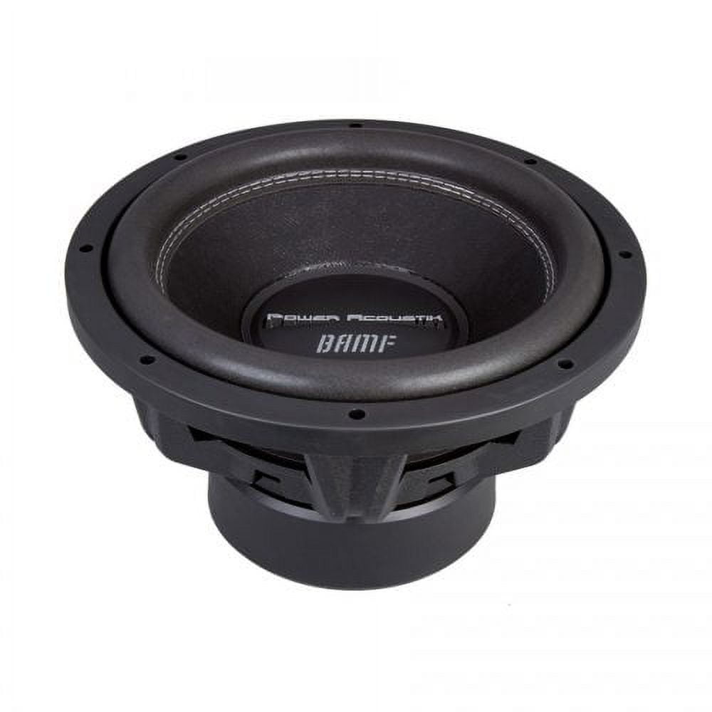 Power Acoustik BAMF-124 Dual 4-Ohm Car Subwoofer