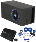 Power Acoustik MOFO-122X 122700w Subwoofer+Vented Box+Mono Amplifier+Amp Kit