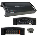 Power Acoustik RZ5-2500D RAZOR 2500W 5-Channel Vehicle Audio Amplifier, 6.3 lbs