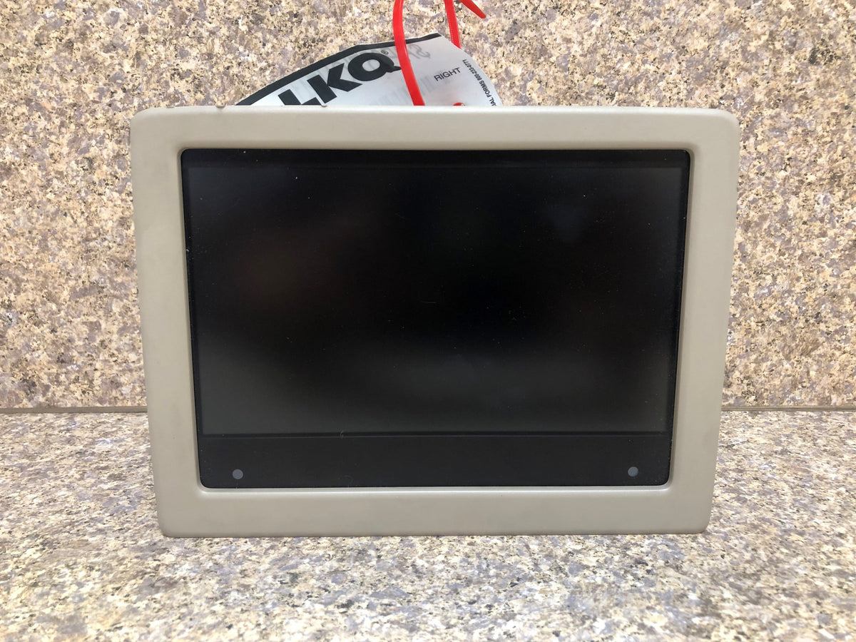 Pre-Owned 18-20 Nissan Armada Information Panel Screen Head Rest Mounted OEM LKQ - Verify Specific Vehicle Fitment In Description - (Good)
