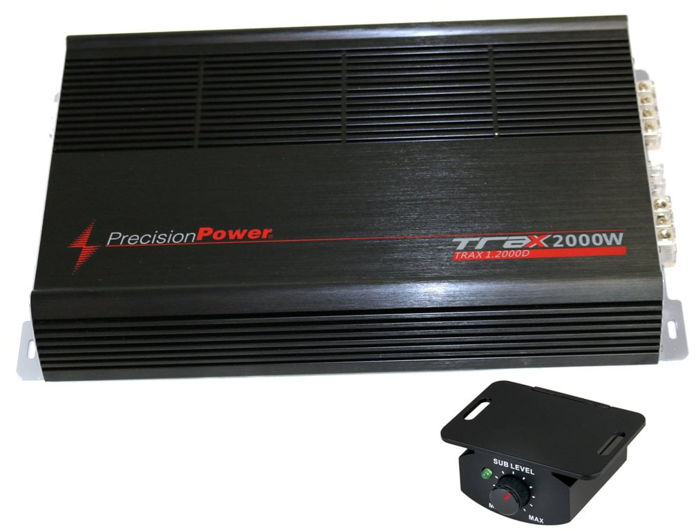 Precision Power TRAX12000D 2000w Mono Car Amp