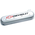 Proform 141-265 Valve Covers Tall Die Cast Chrome w Recessed Chevrolet & Bowtie Fits select: 1999-2020 CHEVROLET SILVERADO, 1997-2014 CHEVROLET TAHOE