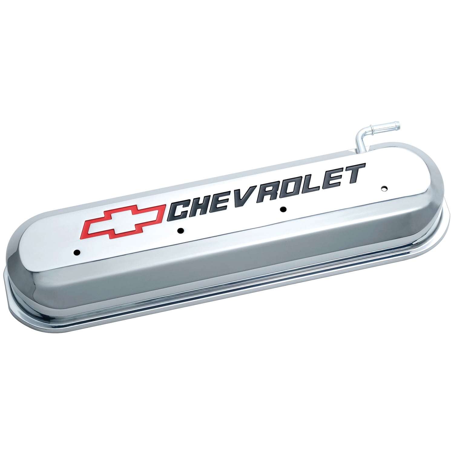 Proform 141-265 Valve Covers Tall Die Cast Chrome w Recessed Chevrolet & Bowtie Fits select: 1999-2020 CHEVROLET SILVERADO, 1997-2014 CHEVROLET TAHOE