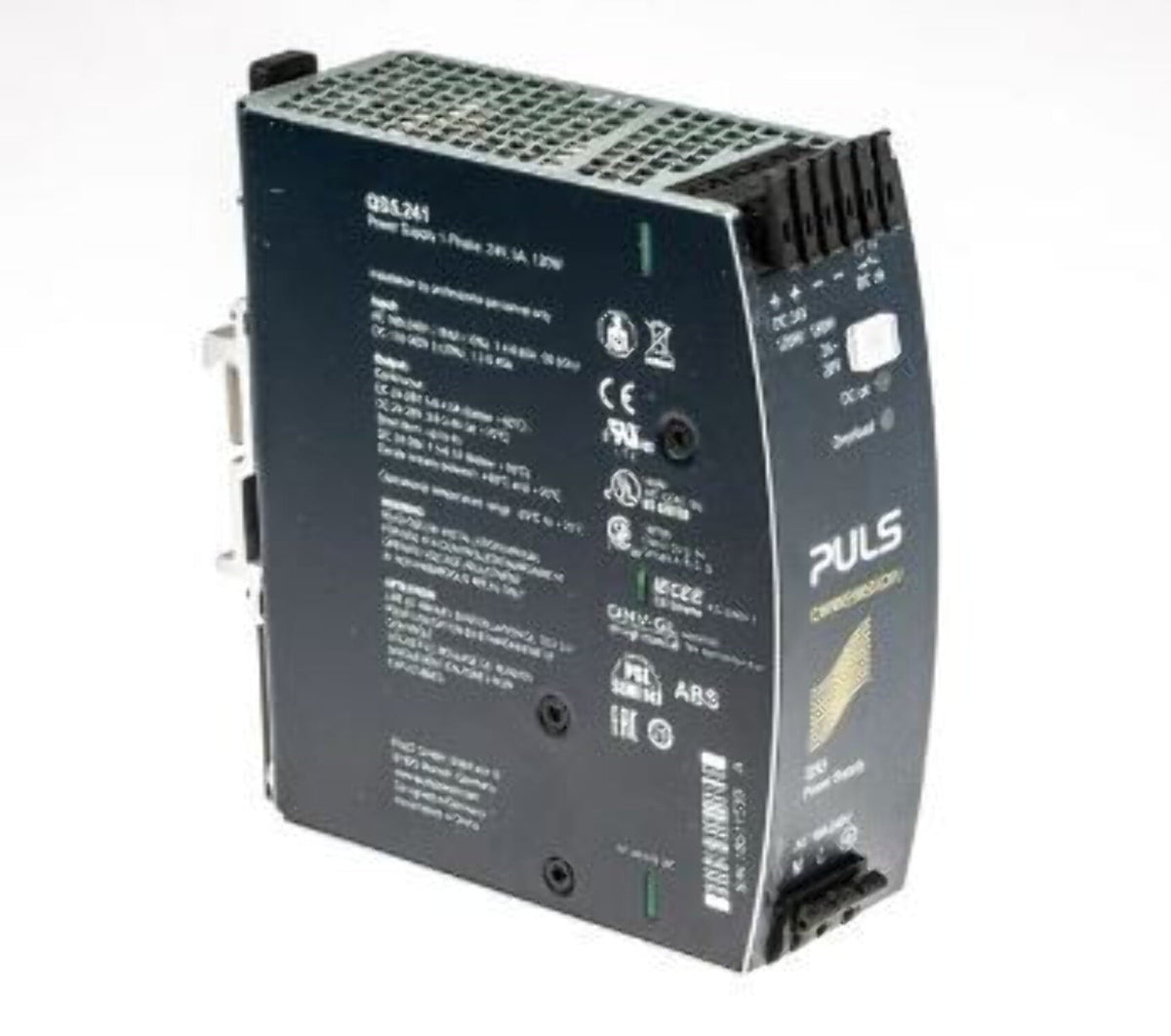 QS5.241 Power Supply, 120W, 100-240VAC 1PH, 24-28VDC, 5-4.5A : RoHS