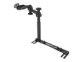 RAM No-Drill Universal Vehicle Mount - Mounting kit (telescopic pole, round base with ball, dual articulating swing arm, universal adjustable seat base) - for notebook / tablet - marine grade aluminum, powder-coated steel - car passenger side seat rails