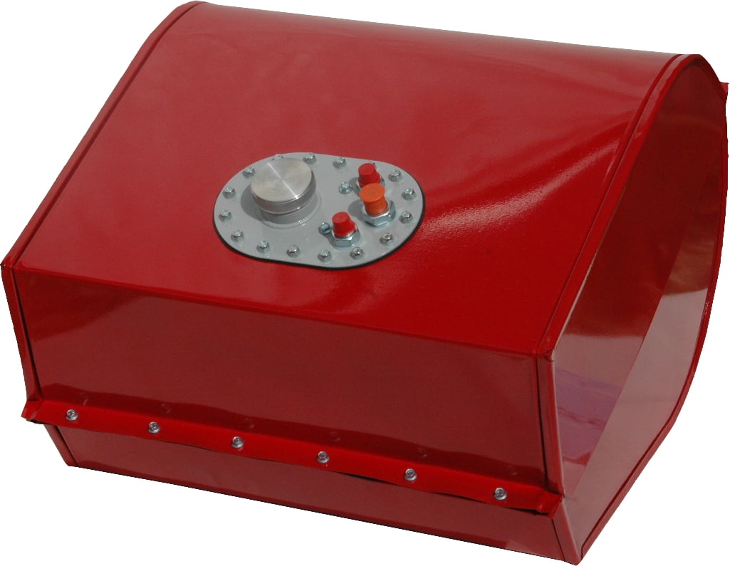 RCI 32 Gallon Teardrop Steel Fuel Cell, Red