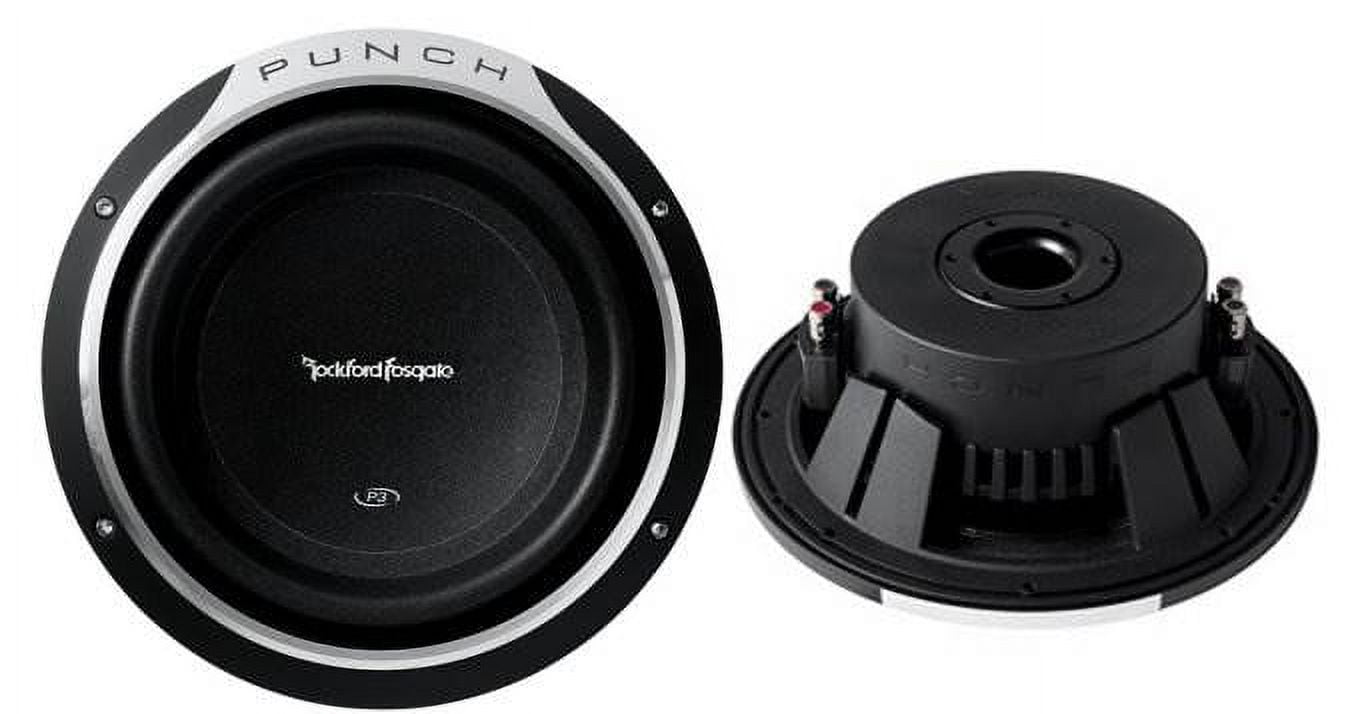 ROCKFORD FOSGATE P3SD4-10 10600 Watt Car Audio Shallow Subwoofer P3SD410