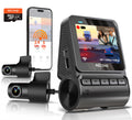 Rexing RH2-3 Triple Channel Dash Cam Ã¿ 2.5K Front and Dual 1080p Rear Cameras with Wi-Fi, and Optional GPS