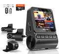 Rexing RH2-4 Quad-Channel Dash Cam Ã¿ 1080p Front, Rear, Cabin, and Exterior Coverage with Wi-Fi, Optional GPS, and GPS Smart Hardwire Kit Included