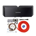 Rockford Fosgate Monoblock 2500 W Class-BD Constant Power Amplifier +Install Kit